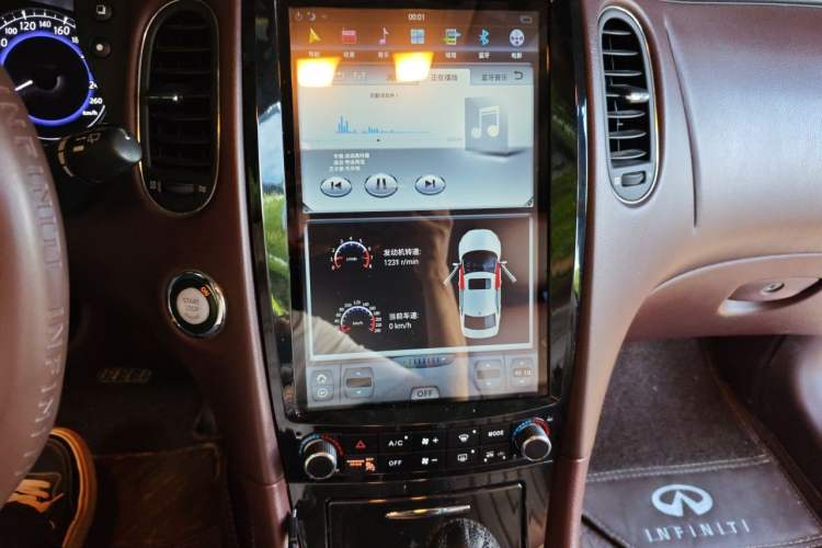 Used Infiniti QX50 2013 2.5L Two-Wheel-Drive Elegant Edition Audio And AC Panel