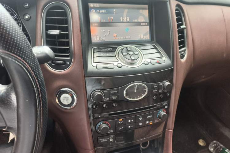 Used Infiniti QX50 2013 2.5L Two-Wheel-Drive Elegant Edition Audio And AC Panel