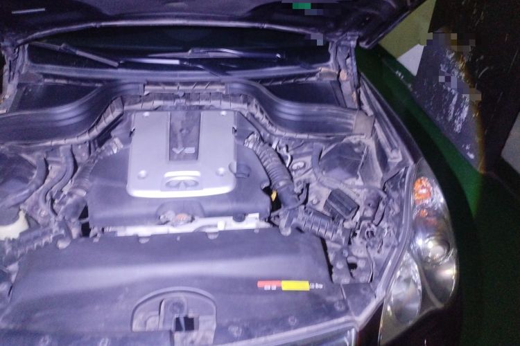 Used Infiniti QX50 2013 2.5L Two-Wheel-Drive Elegant Edition Engine Bay Left