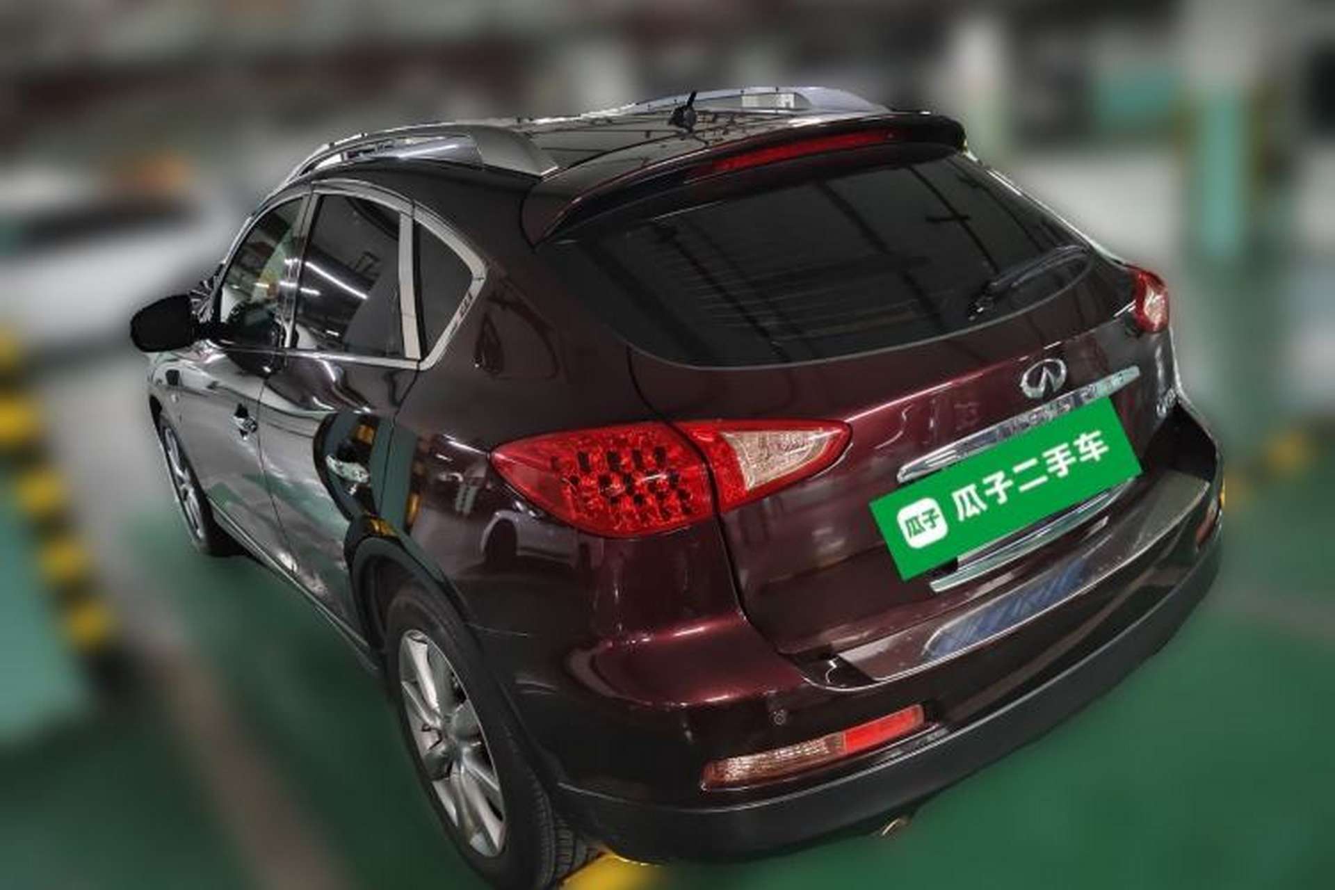 Used Infiniti QX50 2013 2.5L Two-Wheel-Drive Elegant Edition Rear Left 45 Deg