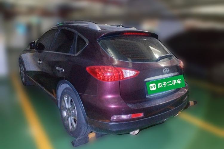 Used Infiniti QX50 2013 2.5L Two-Wheel-Drive Elegant Edition Rear Left 45 Deg