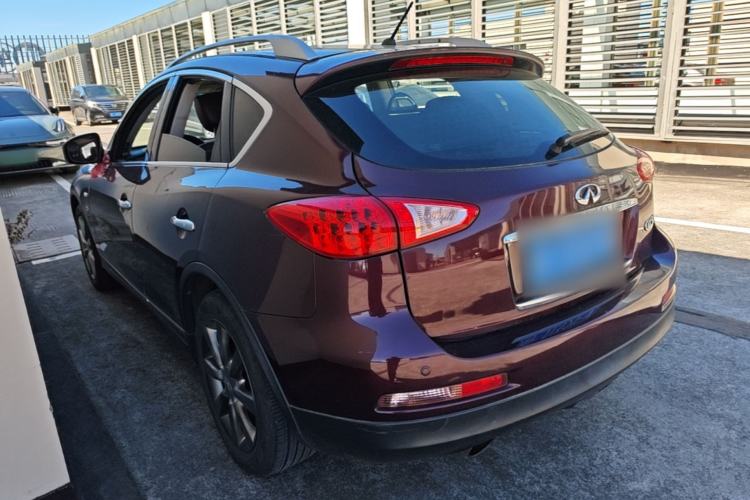 Used Infiniti QX50 2013 2.5L Two-Wheel-Drive Elegant Edition Rear Left 45 Deg