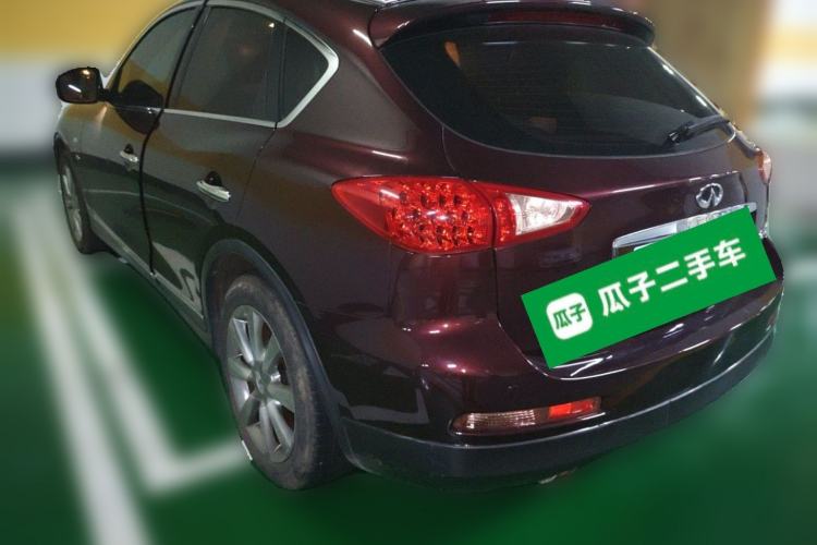 Used Infiniti QX50 2013 2.5L Two-Wheel-Drive Elegant Edition Rear Left 45 Deg