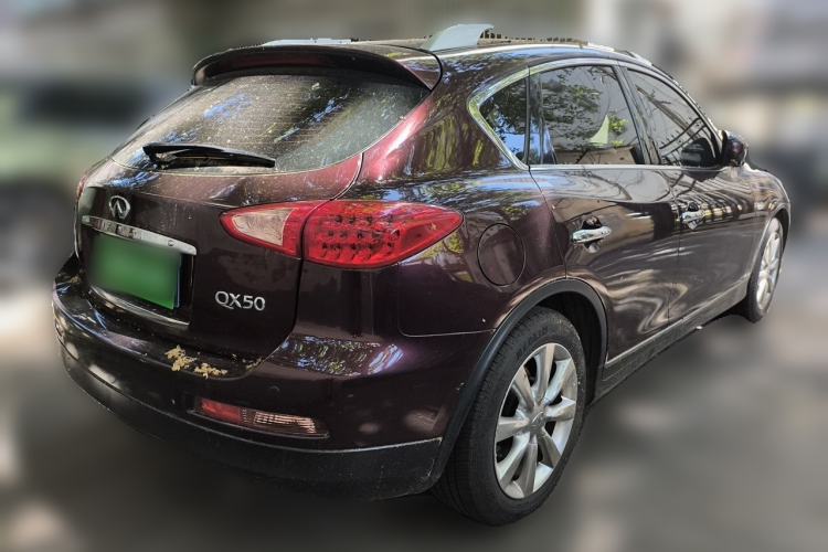 Used Infiniti QX50 2013 2.5L Two-Wheel-Drive Elegant Edition Rear Right 45 Deg