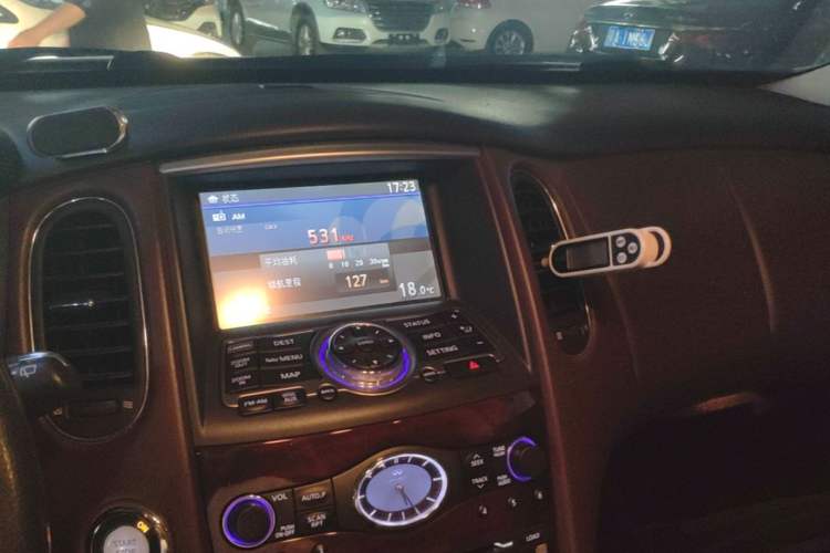Used Infiniti QX50 2013 2.5L Two-Wheel-Drive Zunya Edition Audio And AC Panel
