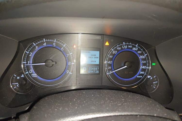 Used Infiniti QX50 2013 2.5L Two-Wheel-Drive Elegant Edition Instrument Cluster