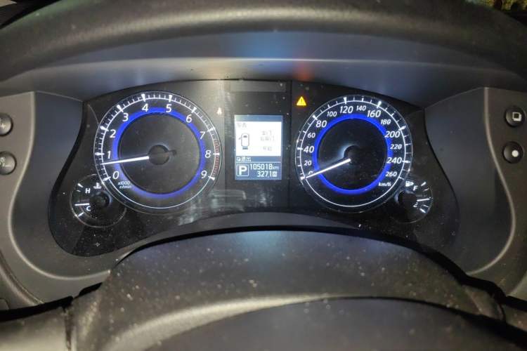 Used Infiniti QX50 2015 2.5L Enjoyment Edition Odometer Close Up