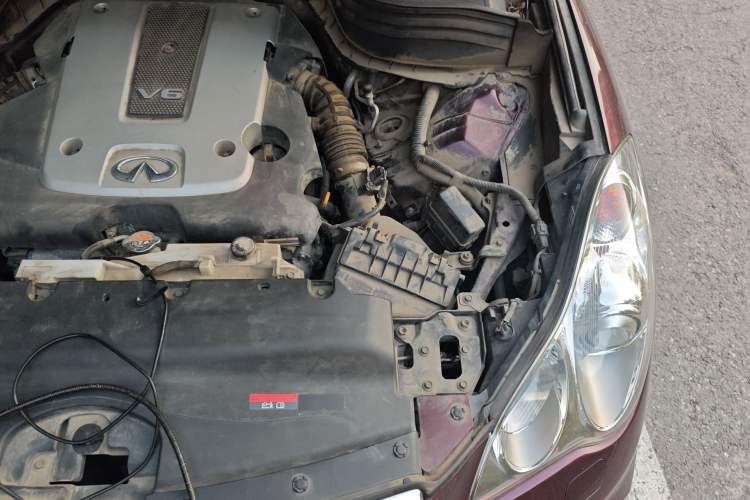 Used Infiniti QX50 2015 2.5L Luxury Edition Engine Bay Left