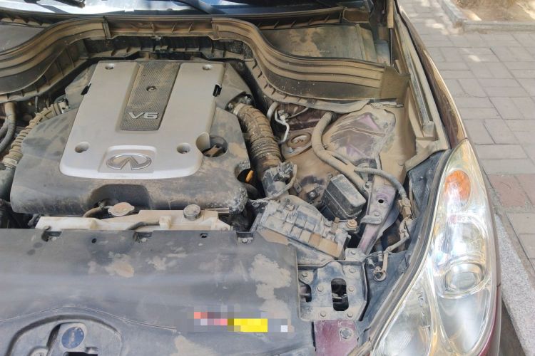 Used Infiniti QX50 2015 2.5L Luxury Edition Engine Bay Left
