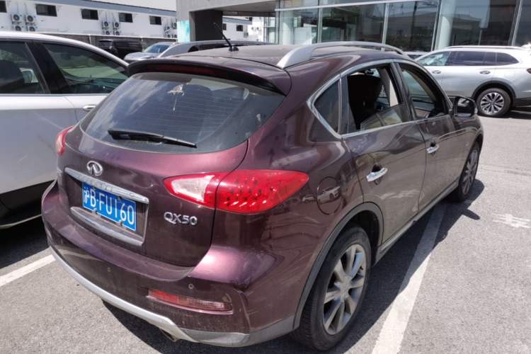 Used Infiniti QX50 2015 2.5L Enjoyment Edition Rear Right 45 Deg