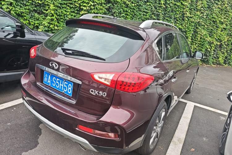 Used Infiniti QX50 2015 2.5L Enjoyment Edition Rear Right 45 Deg
