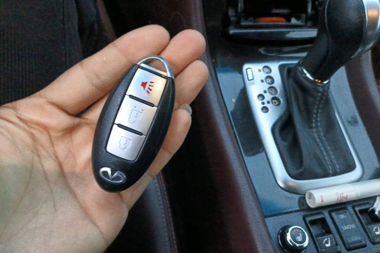 Used Infiniti QX50 2015 2.5L Luxury Edition Vehicle Key