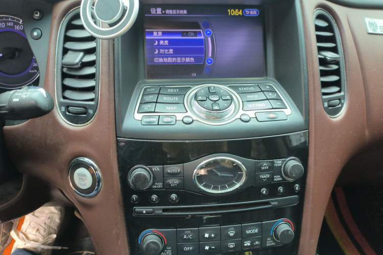 Used Infiniti QX50 2015 2.5L Enjoyment Edition Audio And AC Panel