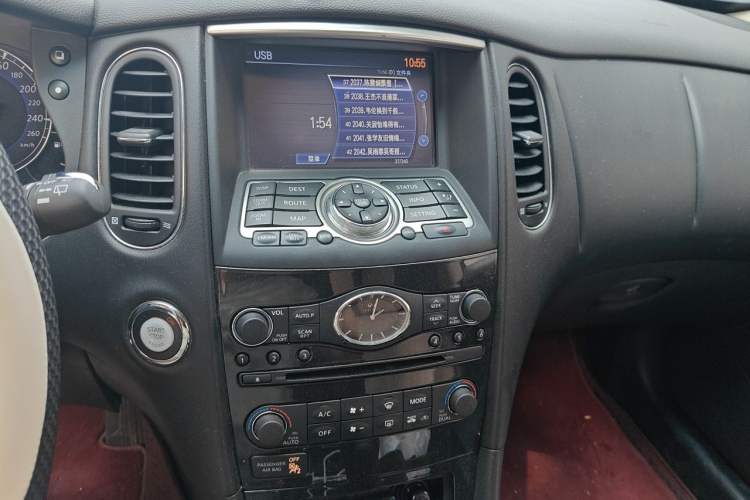 Used Infiniti QX50 2015 2.5L Enjoyment Edition Audio And AC Panel