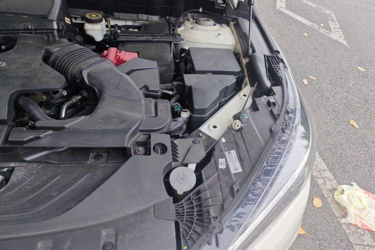 Used Infiniti QX50 2018 2.0T Two-Wheel Drive Fashion Edition Engine Bay Left