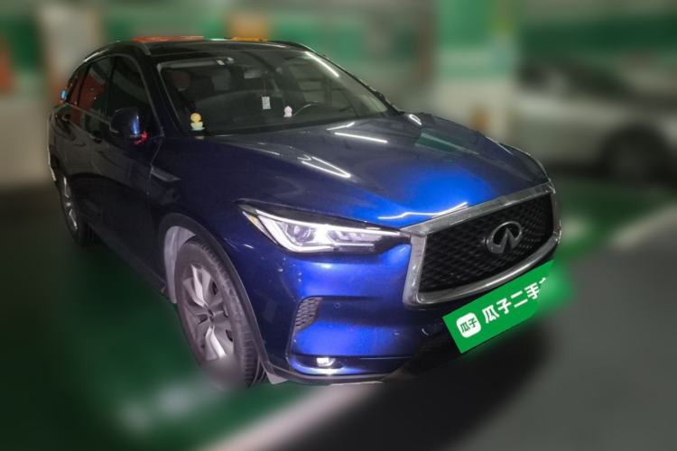 Used Infiniti QX50 2018 2.0T Four-Wheel Drive Elite Edition Front Right 45 Deg
