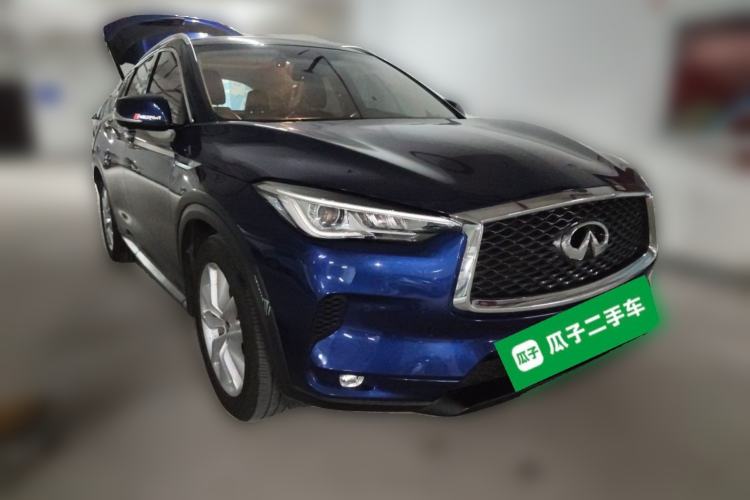 Used Infiniti QX50 2018 2.0T Four-Wheel Drive Elite Edition Front Right 45 Deg