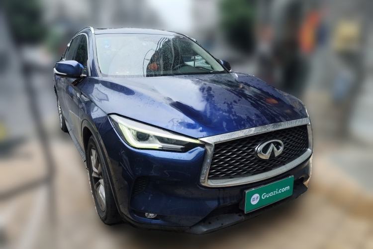Used Infiniti QX50 2018 2.0T Four-Wheel Drive Elite Edition Front Right 45 Deg