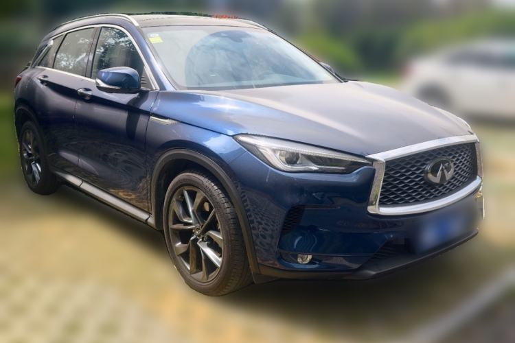 Used Infiniti QX50 2018 2.0T Four-Wheel Drive Luxury Edition Front Right 45 Deg