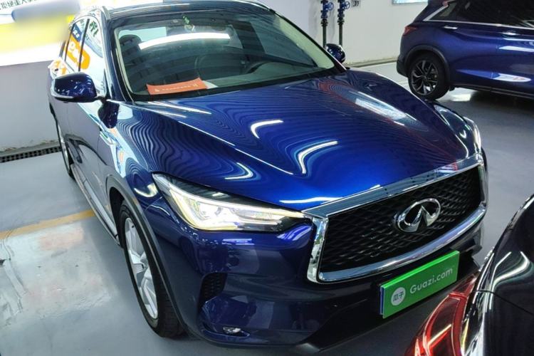 Used Infiniti QX50 2018 2.0T Four-Wheel Drive Elite Edition Front Right 45 Deg