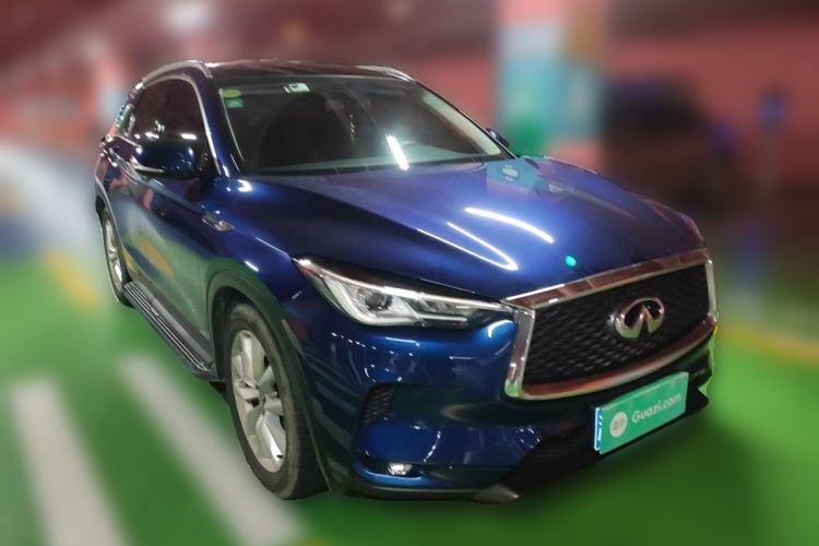 Used Infiniti QX50 2018 2.0T Four-Wheel Drive Elite Edition Front Right 45 Deg