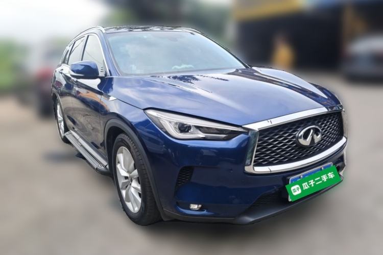 Used Infiniti QX50 2018 2.0T Four-Wheel Drive Elite Edition Front Right 45 Deg