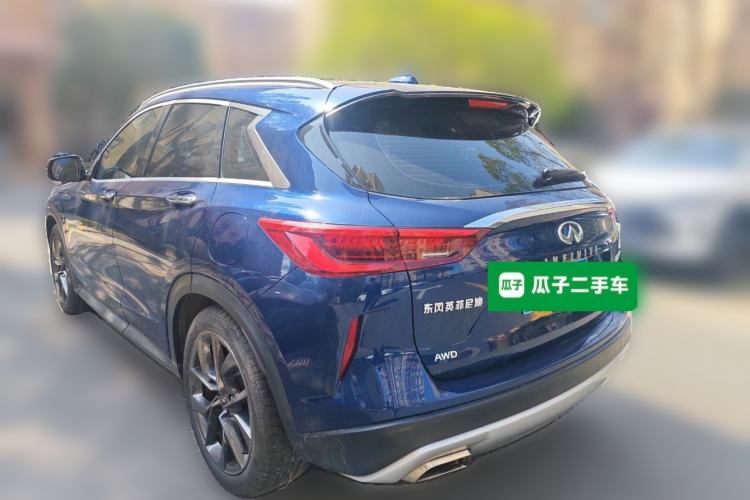 Used Infiniti QX50 2018 2.0T Four-Wheel Drive Smart Edition Rear Left 45 Deg