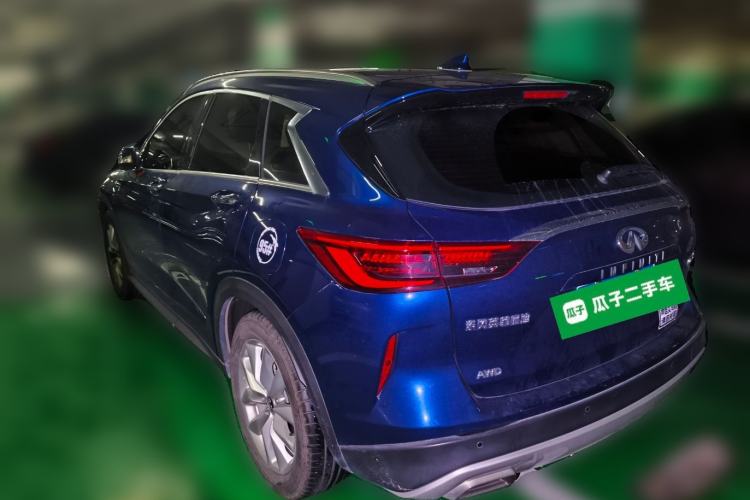 Used Infiniti QX50 2018 2.0T Four-Wheel Drive Elite Edition Rear Left 45 Deg
