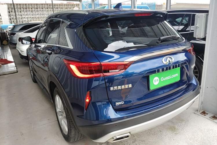 Used Infiniti QX50 2018 2.0T Four-Wheel Drive Elite Edition Rear Left 45 Deg
