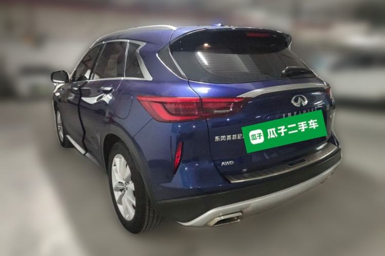 Used Infiniti QX50 2018 2.0T Four-Wheel Drive Elite Edition Rear Left 45 Deg