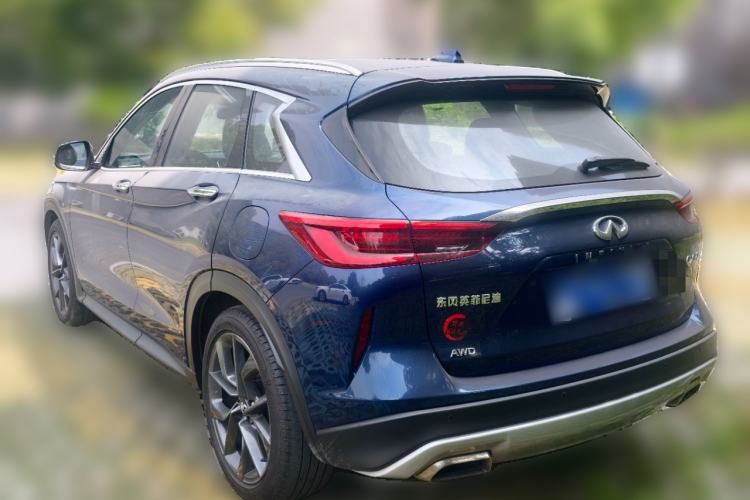 Used Infiniti QX50 2018 2.0T Four-Wheel Drive Luxury Edition Rear Left 45 Deg