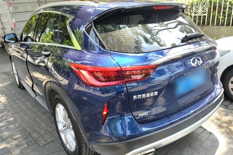 Used Infiniti QX50 2018 2.0T Four-Wheel Drive Elite Edition Rear Left 45 Deg