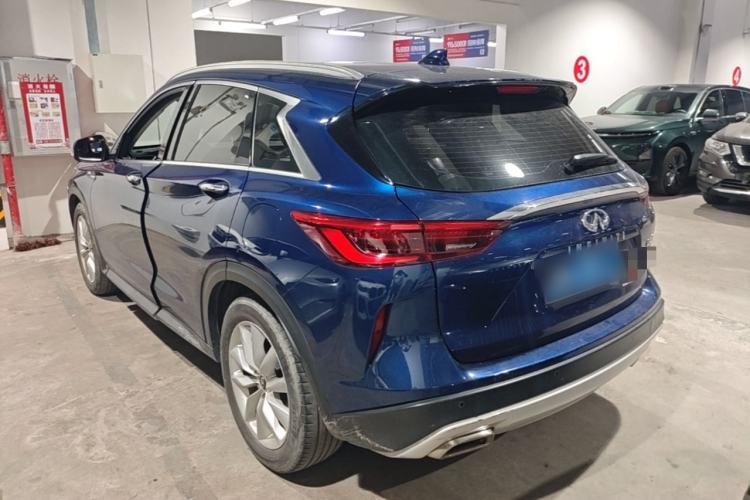 Used Infiniti QX50 2018 2.0T Two-Wheel Drive Fashion Edition Rear Left 45 Deg