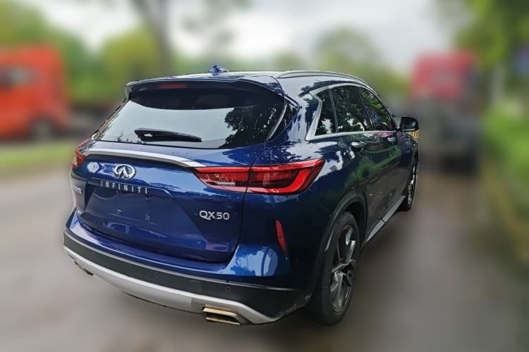 Used Infiniti QX50 2018 2.0T Four-Wheel Drive Smart Edition Rear Right 45 Deg