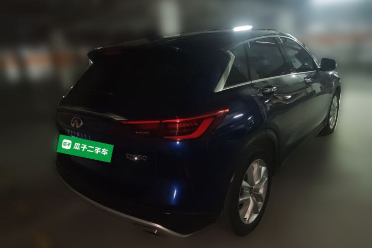 Used Infiniti QX50 2018 2.0T Two-Wheel-Drive Elite Edition Rear Right 45 Deg