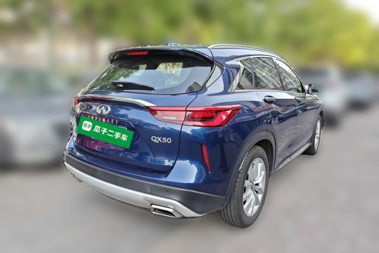 Used Infiniti QX50 2018 2.0T Four-Wheel Drive Elite Edition Rear Right 45 Deg