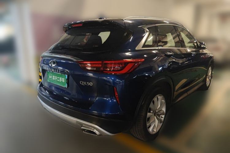 Used Infiniti QX50 2018 2.0T Four-Wheel Drive Smart Edition Rear Right 45 Deg
