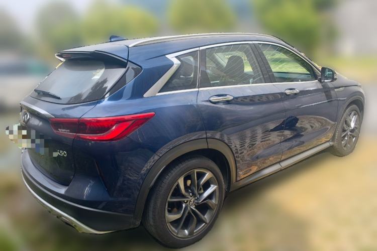 Used Infiniti QX50 2018 2.0T Four-Wheel Drive Luxury Edition Rear Right 45 Deg