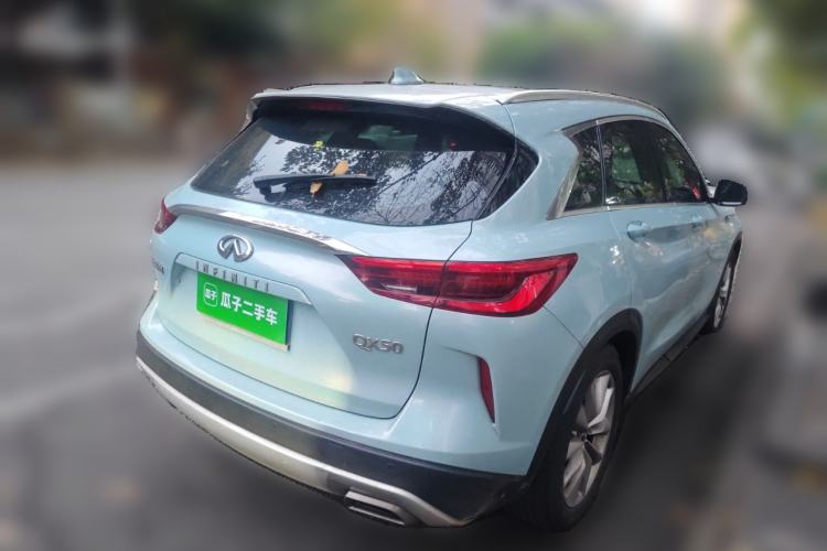 Used Infiniti QX50 2018 2.0T Two-Wheel Drive Fashion Edition Rear Right 45 Deg