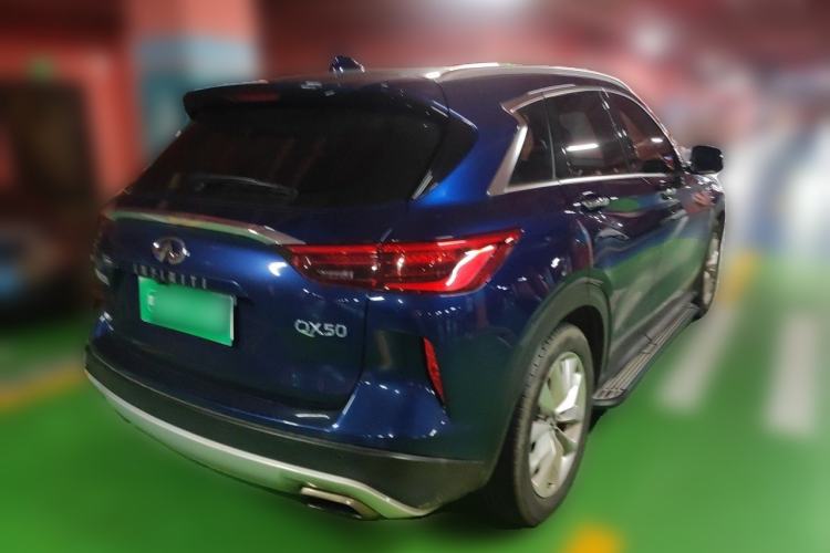 Used Infiniti QX50 2018 2.0T Four-Wheel Drive Elite Edition Rear Right 45 Deg