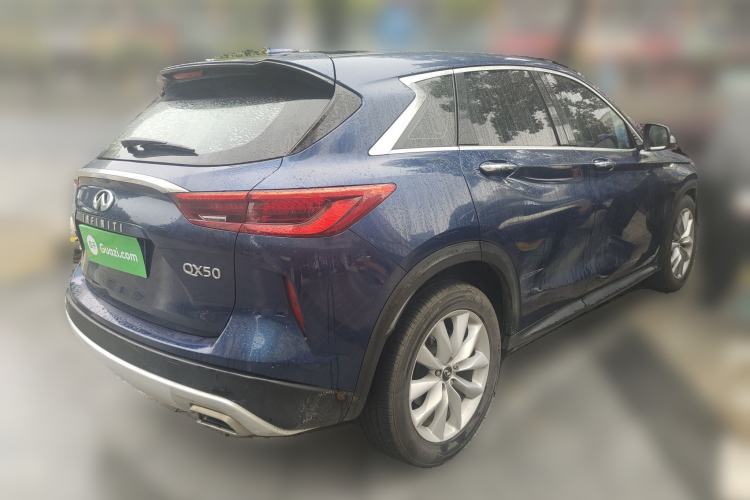 Used Infiniti QX50 2018 2.0T Two-Wheel-Drive Elite Edition Rear Right 45 Deg