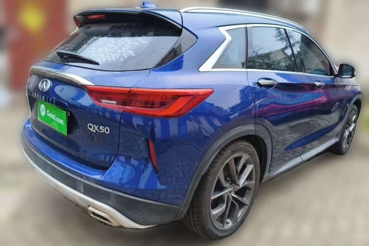 Used Infiniti QX50 2018 2.0T Four-Wheel Drive Smart Edition Rear Right 45 Deg