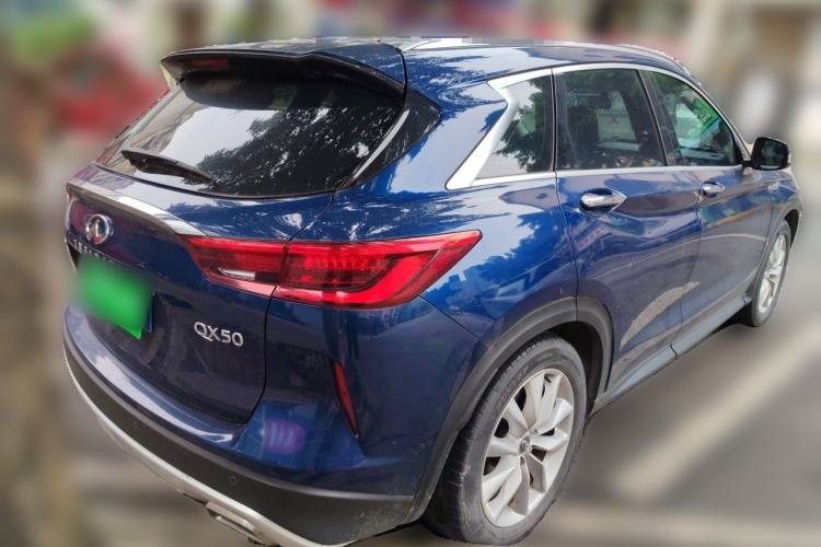Used Infiniti QX50 2018 2.0T Two-Wheel Drive Fashion Edition Rear Right 45 Deg