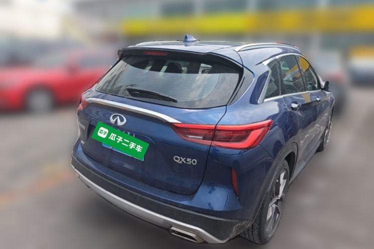 Used Infiniti QX50 2018 2.0T Four-Wheel Drive Smart Edition Rear Right 45 Deg