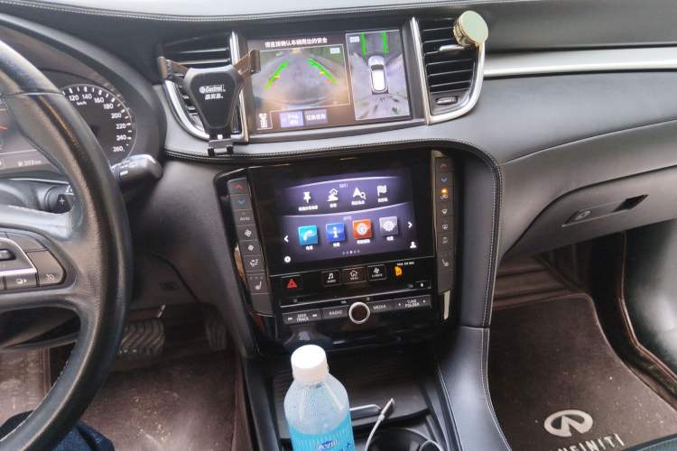 Used Infiniti QX50 2018 2.0T Four-Wheel Drive Elite Edition Audio And AC Panel