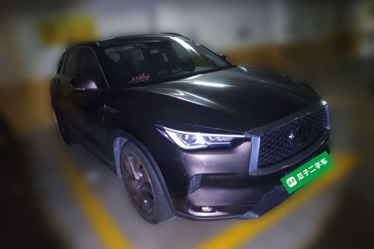 Used Infiniti QX50 2018 2.0T Four-Wheel Drive Smart Edition Front Right 45 Deg