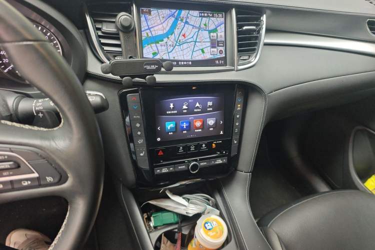 Used Infiniti QX50 2018 2.0T Four-Wheel Drive Elite Edition Audio And AC Panel