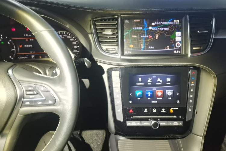 Used Infiniti QX50 2018 2.0T Four-Wheel Drive Smart Edition Audio And AC Panel