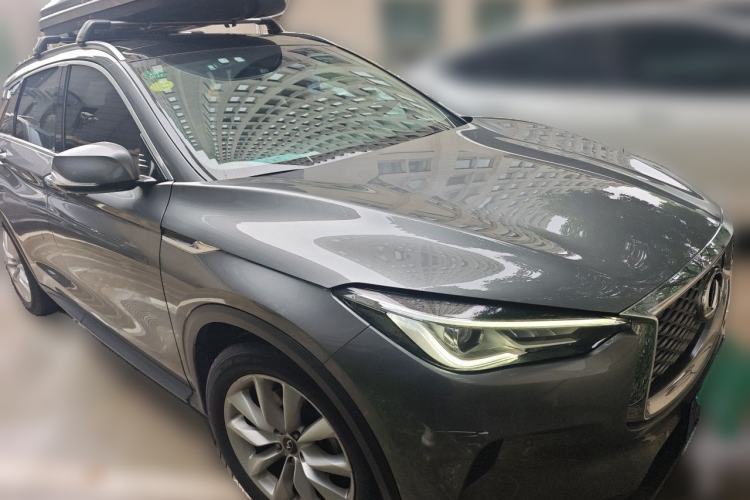 Used Infiniti QX50 2018 2.0T Four-Wheel Drive Elite Edition Front Right 45 Deg