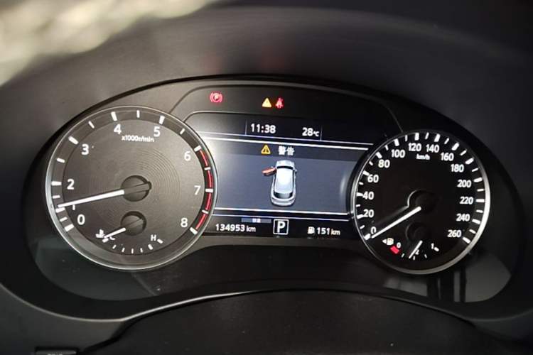 Used Infiniti QX50 2018 2.0T Two-Wheel Drive Fashion Edition Instrument Cluster
